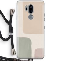 Geo #7: LG G7 Thinq Transparant Hoesje met koord