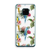 Kleurrijke papegaaien: Huawei Mate 20 Pro Transparant Hoesje