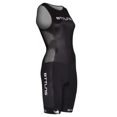 BTTLNS Nemesis 1.0 ITU trisuit mouwloos dames zwart