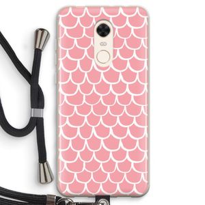 Dakpannetjes: Xiaomi Redmi 5 Transparant Hoesje met koord