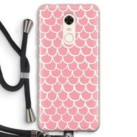 Dakpannetjes: Xiaomi Redmi 5 Transparant Hoesje met koord