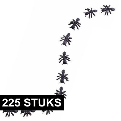 Namaak mieren van 1,5 cm - Kunststof - 225x stuks - Halloween - Horror decoratie