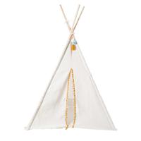 Atmosphera Tipi speeltent voor kinderen - 120 x 120 x 160 cm - beige - wigwam   - - thumbnail