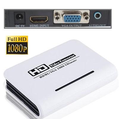 HDMI naar VGA & Audio HDTV Converterwit