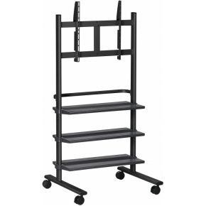 Vogel's PB 175 DISPLAY TROLLEY 175CM CBNT 55 Portable flat panel floor stand Zwart