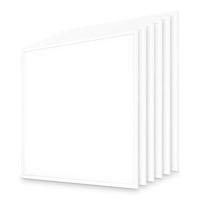Set van 6 LED panelen - 60x60cm - 36 Watt 4320 lumen (120lm/W) - 4000K neutraal wit - Flikkervrij - UGR19 - IP20 voor binnen - 50.000 branduren