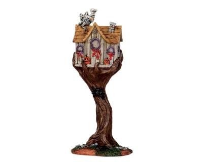 Spooky haunted birdhouse - Lemax