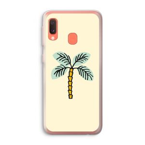 Palmboom: Samsung Galaxy A20e Transparant Hoesje
