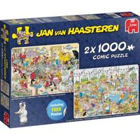 Jan van Haasteren ‚Äì Eet en Bakfestijn Puzzel 2x 1000 Stukjes