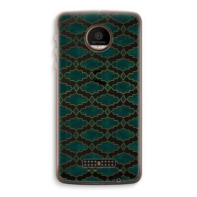 Moroccan tiles: Motorola Moto Z Force Transparant Hoesje