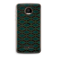 Moroccan tiles: Motorola Moto Z Force Transparant Hoesje