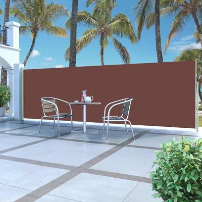 Zijluifel uittrekbaar 160x500 cm bruin