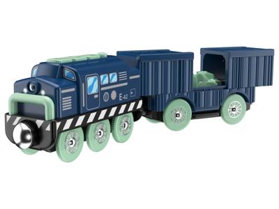 lupilu Elektrische trein met aanhanger (Locomotief)
