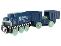 lupilu Elektrische trein met aanhanger (Locomotief)