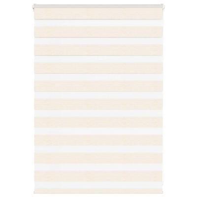VidaXL Zebra rolgordijn 95x100 cm stofbreedte 90,9 cm marmerbeige