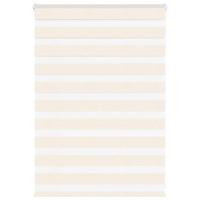VidaXL Zebra rolgordijn 95x100 cm stofbreedte 90,9 cm marmerbeige