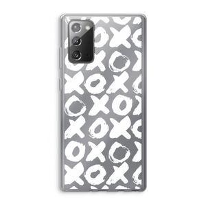 XOXO: Samsung Galaxy Note 20 / Note 20 5G Transparant Hoesje