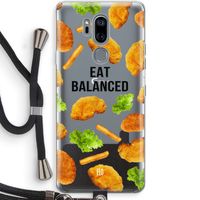 Eat Balanced: LG G7 Thinq Transparant Hoesje met koord