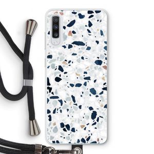 Terrazzo N°1: Samsung Galaxy A70 Transparant Hoesje met koord