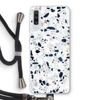 Terrazzo N°1: Samsung Galaxy A70 Transparant Hoesje met koord