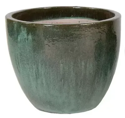 Pot egg d50h40cm groen
