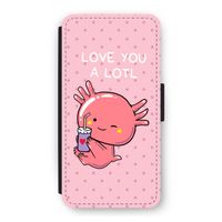 Love You A Lotl: iPhone 12 Pro Flip Hoesje