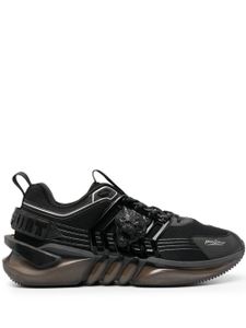 Plein Sport baskets Runner Tiger à lacets - Noir