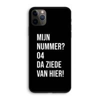 Da ziede van hier - Zwart: iPhone 11 Pro Biologisch afbreekbaar hoesje