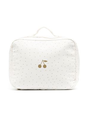 Bonpoint pochette à pois - Blanc