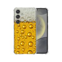 Samsung Galaxy S25 Plus Hoesje - Bier TPU Antishock Samsung Galaxy S25 Plus Hoesje - Bier TPU Antishock