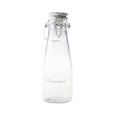 Boerenbont beugelfles glas 0,7l