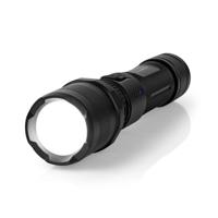 Nedis LED-Zaklamp | Batterij Gevoed | 3.7 V DC | 10 W | Ingebouwde Lithium-Ion | Incl. batterij(en) | Oplaadbaar | Nominale lichtstroom: 1000 lm |