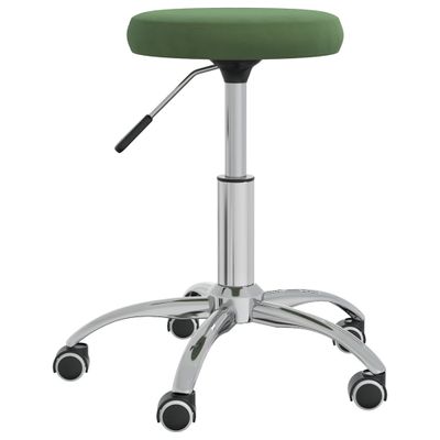 VidaXL Massagekruk fluweel donkergroen