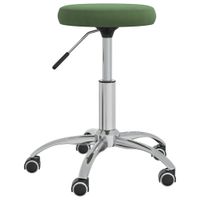 VidaXL Massagekruk fluweel donkergroen