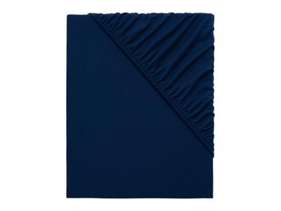 Emma Jersey hoeslaken 90-100 x 200 cm (Blauw)