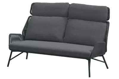 Carthago living bench Platinum with 3 cushions | 4 Seasons Outdoor