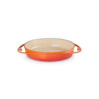 LE CREUSET - Gietijzer - Tarte tatinvorm 28cm Oranjerood