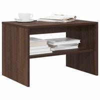 Tv-meubel 60x40x40 cm bewerkt hout bruin eikenkleur