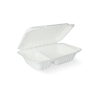 Menubox 2-vaks suikerriet BIO