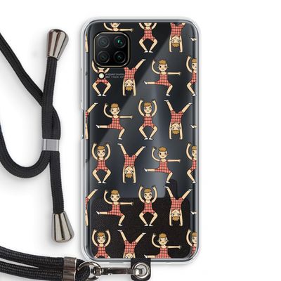 Gymboys: Huawei P40 Lite Transparant Hoesje met koord