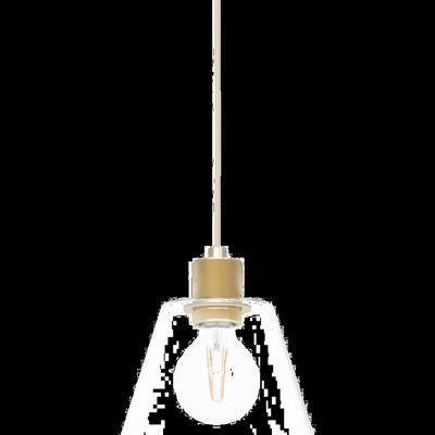 Eglo Glazen hanglampCopley goud met glas - 43633