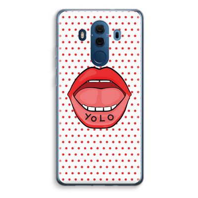 Yolo Denise: Huawei Mate 10 Pro Transparant Hoesje