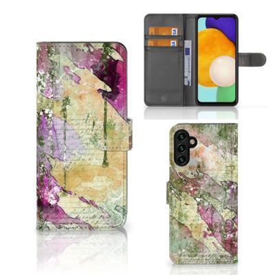 Hoesje Samsung Galaxy A04s | Samsung Galaxy A13 5G Letter Painting Hoesje Samsung Galaxy A04s | Samsung Galaxy A13 5G Letter Painting