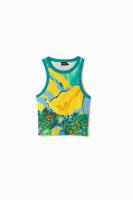 T-shirt arty landschap - MATERIAL FINISHES - XL