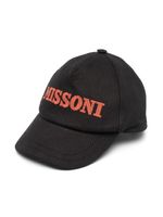 Missoni Kids casquette à logo imprimé - Noir - thumbnail