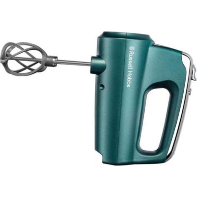 Russell Hobbs 25891-56 Wervelmixer, 5 snelheden, Turbofunctie, 1 paar Propeller, Kneder, Whisk Mixers - Turquoise
