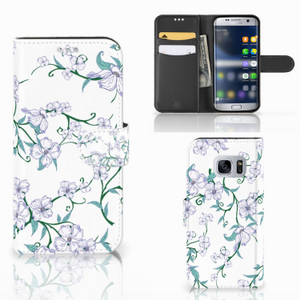 Samsung Galaxy S7 Uniek Hoesje Blossom White