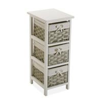 Multifunctionele ladekast Versa Pompei 29 x 62 x 25 cm Wit Multifunctionele ladekast Versa Pompei 29 x 62 x 25 cm Wit