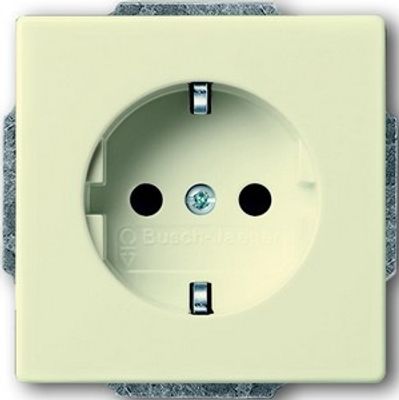 Busch-Jaeger inbouwwandcontactdoos 20 EUCBLI-82 ivoorwit