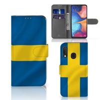 Samsung Galaxy A20e | Bookstyle Case | Zweden